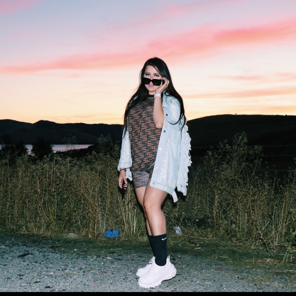 Top Shop oversized tee